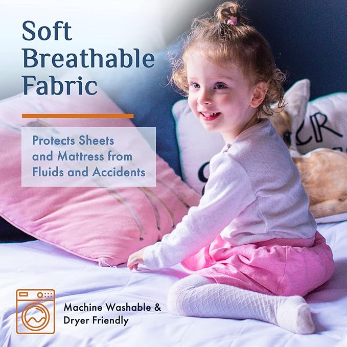 Washable Incontinence Bed Pads 36" x 37" – Soft, Absorbent & Waterproof - Image 6