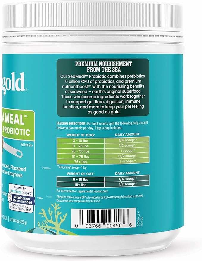 Solid Gold SeaMeal Cat Probiotic & Dog Probiotics - Image 7