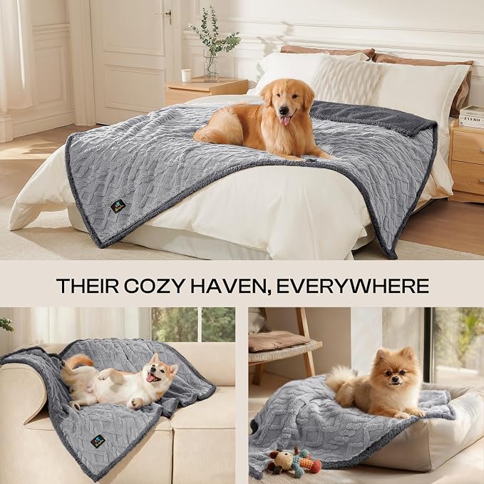 Luciphia Waterproof Pet Blanket, Liquid Pee Proof Dog Blanket - Image 4