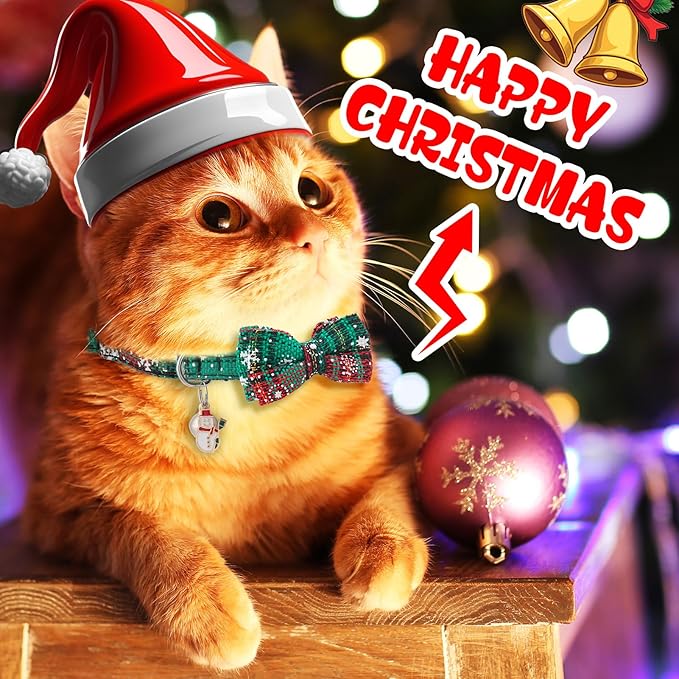 6 Pack Christmas Cat Collar - Image 5