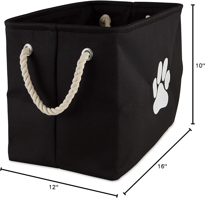 Bone Dry Pet Storage Collection Collapsible Bin, Medium Rectangle - Image 6