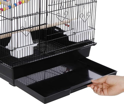 ZENY 39-inch Roof Top Large Flight Parrot Bird Cage - Image 7