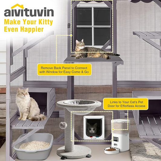Aivituvin Catio Outdoor Cat Enclosure - Image 2