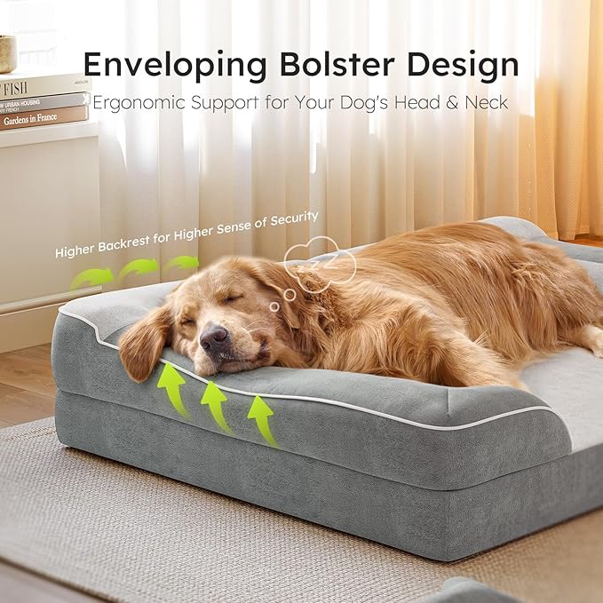 Dog Beds for Large Dogs, Orthopedic Dog Bed - Image 4