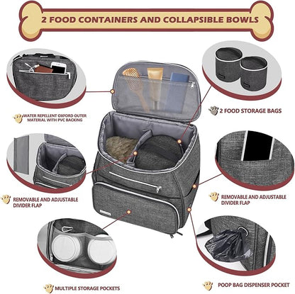 BAGLHER 丨Dog Travel Bag Backpack, Airline Approved Pet Supplies Backpack - Image 2
