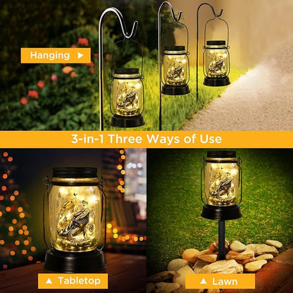 Bearded Dragon Gifts for Women/Men Bearded Dragon Solar Lanterns Mom Birthday - Image 6