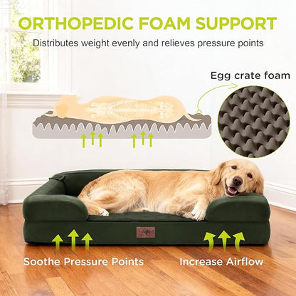 Extra Large Dog Bed, Orthopedic XL Washable Bed - Image 2