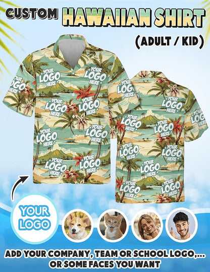 Custom Hawaiian Shirt with Face Photo Picture - Image 4
