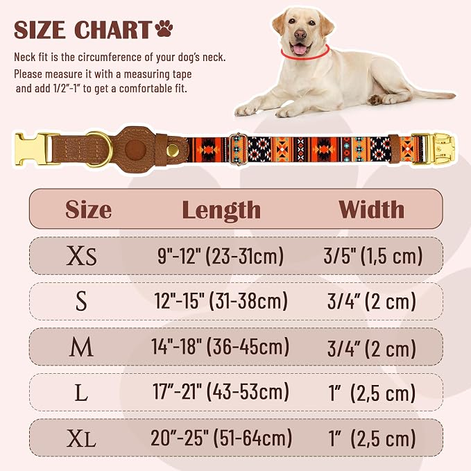 AirTag Dog Collar for Small Medium Large Breed - Image 4