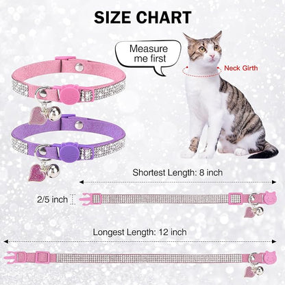 Rhinestone Cat Collar Breakaway - Image 4