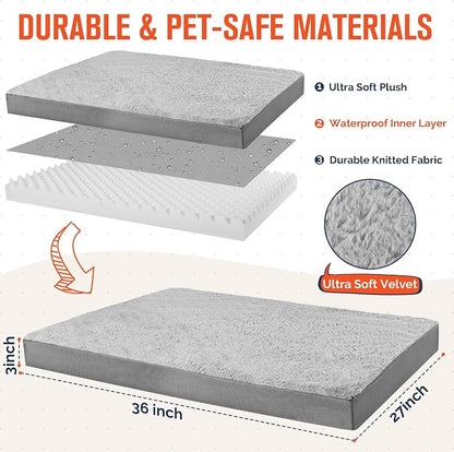 Simple Trending Orthopedic Dog Bed - Image 3