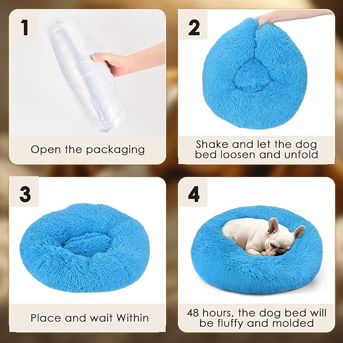 Hoewina Dog & Cat Bed, 20in Cat Beds - Image 6