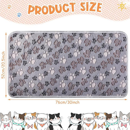 Tatuo 4 Pcs Dog Blanket for Pet Cat Blankets Indoor Puppy Teething Stuff Toys - Image 2