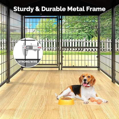 Sino Luban Outdoor Dog Kennel Outside Run - Image 5