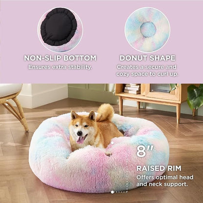 Bedsure Calming Dog Bed for Medium Dogs - Image 3