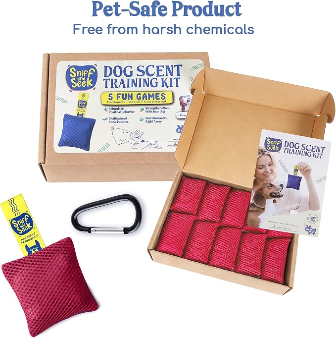 Race&Herd Original Dog Scent Training Kit, Scent Work Training Kit - Image 7