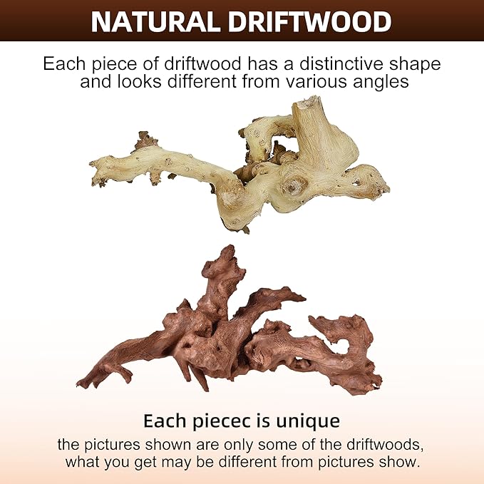 majoywoo Natural Large Coral Driftwood - Image 2