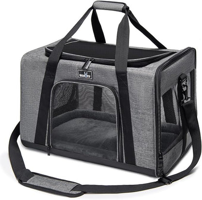 Pet Carrier for Medium Large Cats and Dogs, Dog Carrier Travel Bag by Petshome