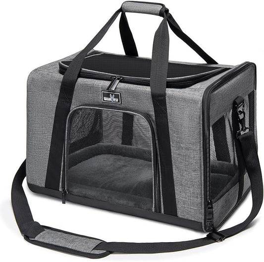 Pet Carrier for Medium Large Cats and Dogs, Dog Carrier Travel Bag by Petshome