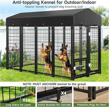 Dog Kennel Outdoor, Large Outside Dog Kennel - Image 3