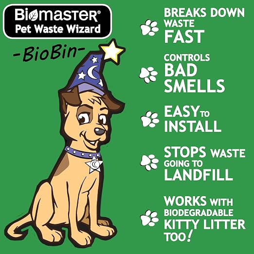 Biomaster Pet Waste Wizard BioBin Composter - Image 2