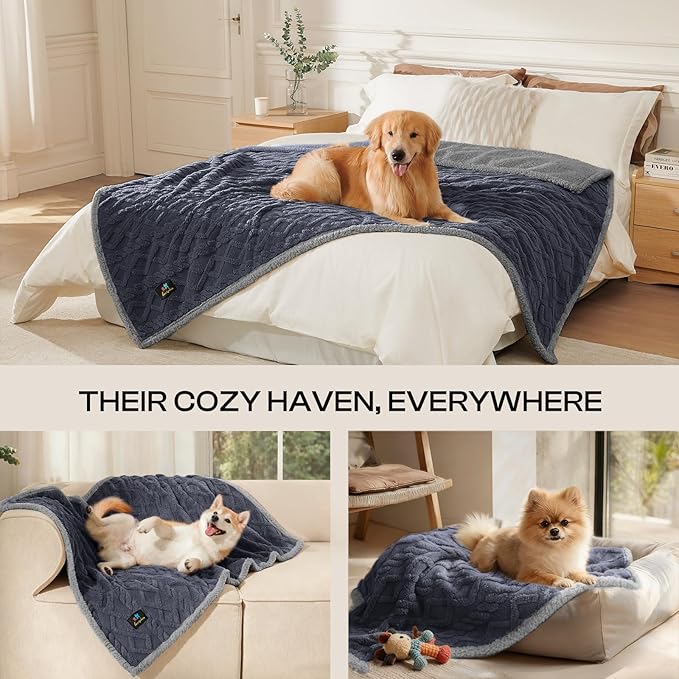 Luciphia Waterproof Pet Blanket, Liquid Pee Proof Dog Blankets - Image 4