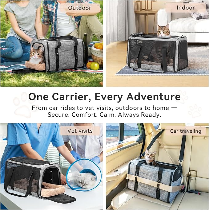 PETSFIT Large Cat Car Carrier - Image 9
