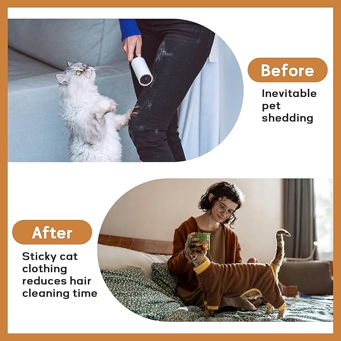 PUMYPOREITY Cat Hair Sticky Sweater, Recovery Suit - Image 3