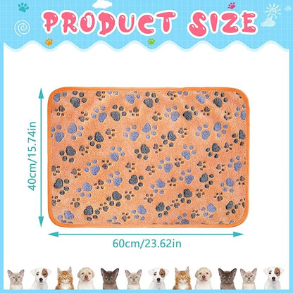 Tatuo 4 Pcs Dog Blanket for Pet Cat Blankets Indoor Puppy Teething Stuff Toys - Image 3