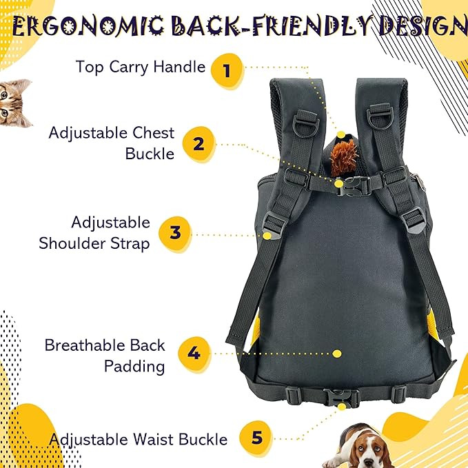MORIK Lion's Den: Pet Backpack Carrier - Image 3