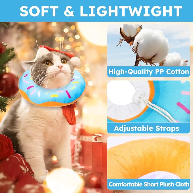 Cat Cone Collar Soft, Cat Recovery Collar - Image 4