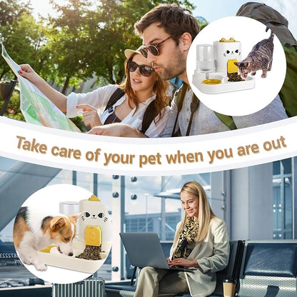 2-in-1 Gravity Pet Feeder & Water Dispenser - Image 7