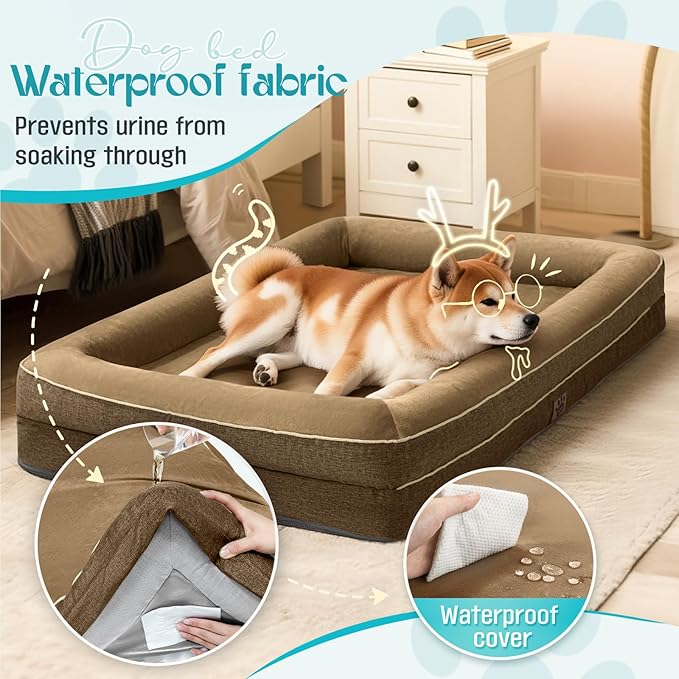 Waterproof Memory Foam Dog Beds - Image 5
