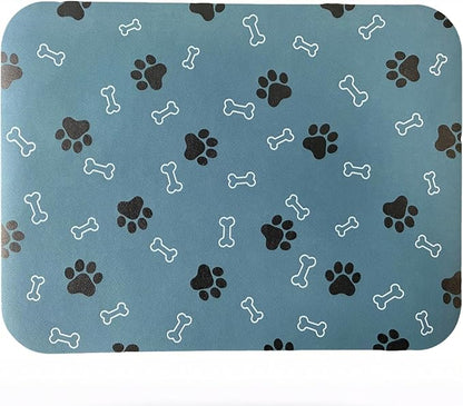 Pet Cat Dog Food Mat Non Slip Mat by EP+Jeans