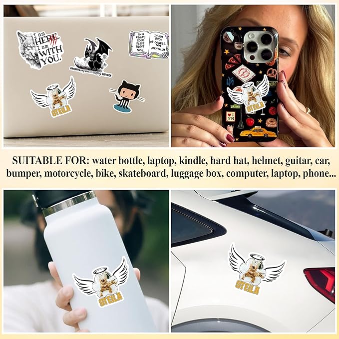 Custom Pet Memorial Paw Name Sticker Personalized Text Photo Rememberance Decal - Image 6