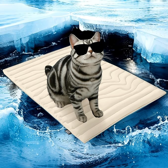 ZonLi Dog Cooling Mat, Reversible Cooling Pad by Zonli