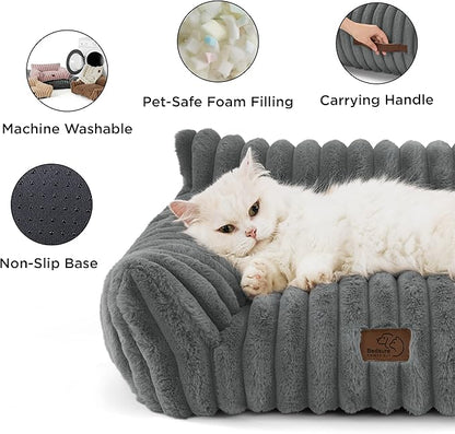 Bedsure ComfyFleece Cat Couch for Pets - Image 5