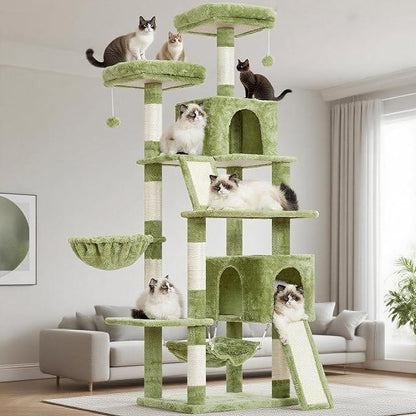 Cat Tree for Indoor Cats, Sturdy Cat Tree House - Image 8
