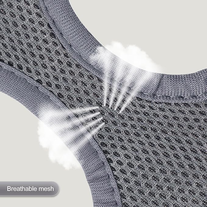 YIMEIS Dog Harness and Leash Set, No Pull Soft Mesh Pet Harness, Reflective - Image 5