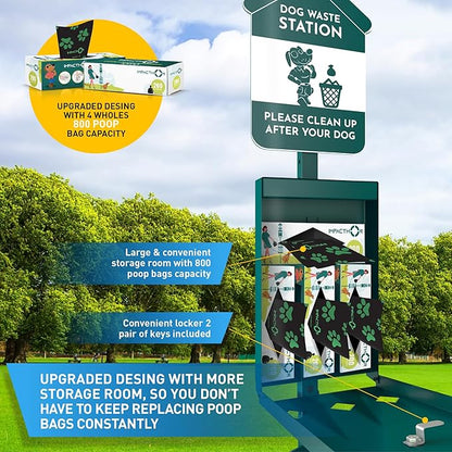 Dog Waste Station Outdoor Pet Waste Station- Desing - Image 3