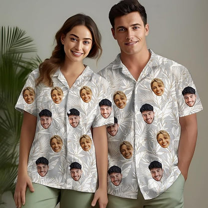 Custom Hawaiian Shirt with Face Photo Picture - Image 3