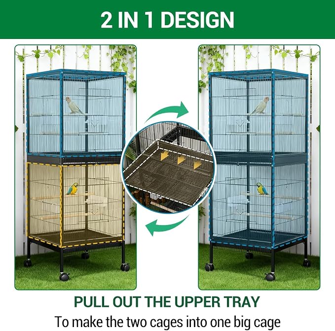 GarveeHome Small Bird Cage - Image 2