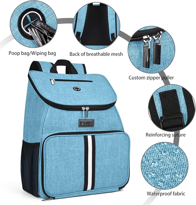 BAGLHER丨Dog Travel Bag, Airline Approved Pet Supplies Backpack, Dog Travel - Image 5