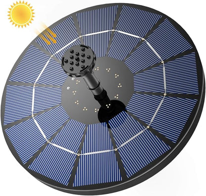 AISITIN Solar Fountain with 3.5 W Solar Panel, 1500 mAh Battery by AISITIN
