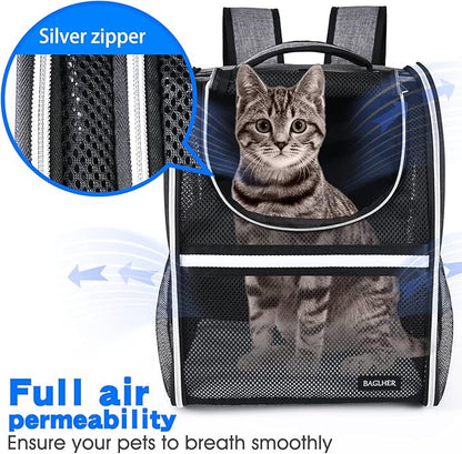 BAGLHER Pet Carrier Backpack, Ventilated Design, Pet Travel Backpack - Image 2