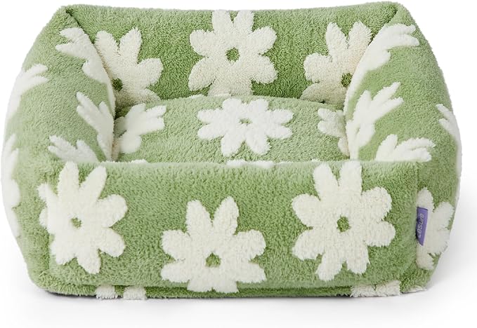 LE SURE Cute Dog Bed for Small Dogs & Cats- Washable Puppy Beds, Cozy Rectangle - Image 5