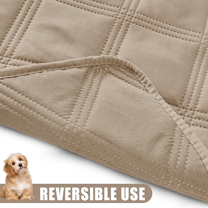 Smiry Waterproof Dog Bed Cover Blanket 68x82, Soft Reversible Pet Blanket - Image 3