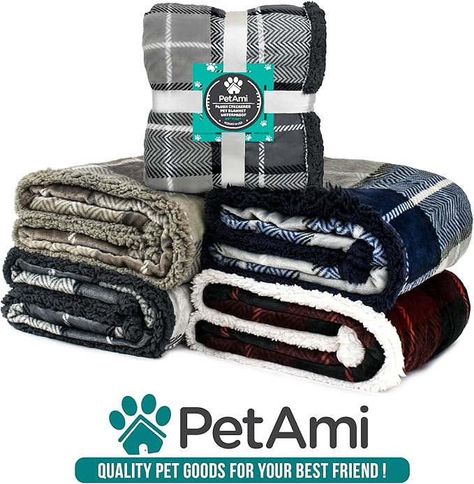 PetAmi Waterproof Dog Blanket for Small Medium Dog Puppy Cat Throw for Couch - Image 9