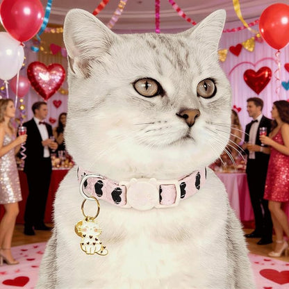 Elegant little tail 2 Pack Cat Collar- Valentines Cat Collars Breakaway - Image 4