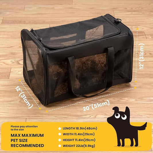Dog Carrier Bag, Soft-Sided Pet Carriers - Image 2